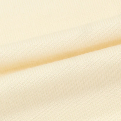 【中古】グランサッソ GRAN SASSO ハイゲージ ウール タートルネック プルオーバーニット オフホワイト【 46 】【 状態ランクA 】【 メンズ 】