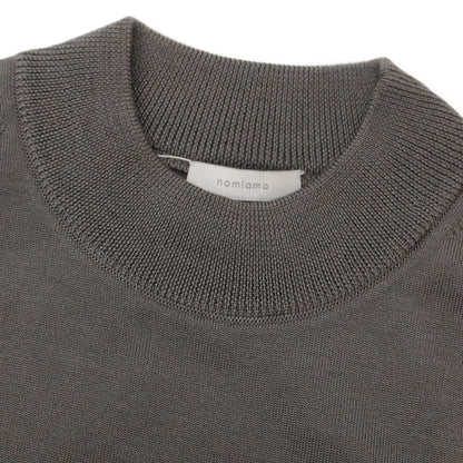 【中古】ノミアモ nomiamo ハイゲージ ウール モックネック プルオーバーニット トープ系【 XS 】【 状態ランクB 】【 メンズ 】