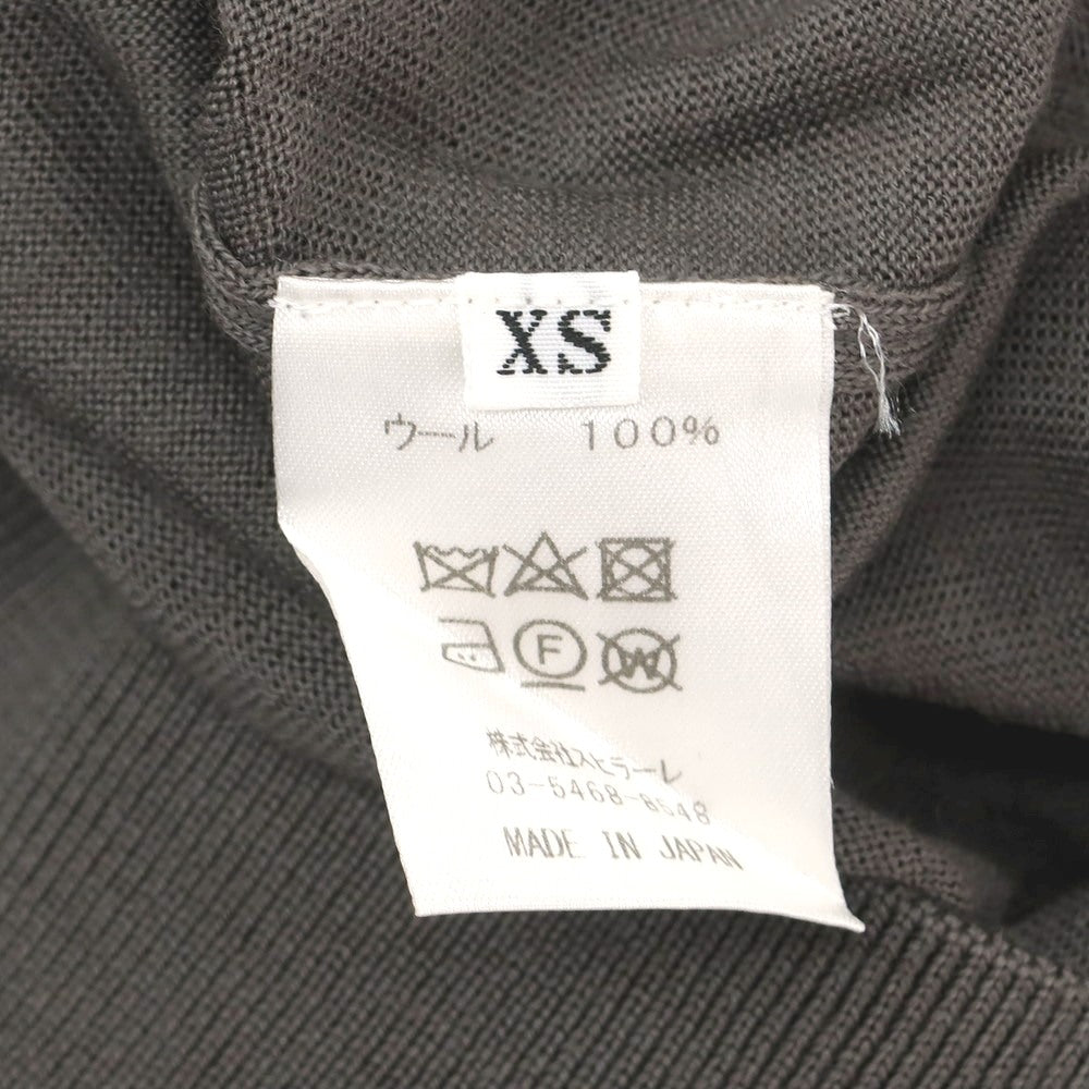 【中古】ノミアモ nomiamo ハイゲージ ウール モックネック プルオーバーニット トープ系【 XS 】【 状態ランクB 】【 メンズ 】