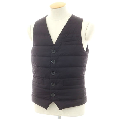 【中古】ヘルノ Herno ナイロン カジュアル系ジレ ブラック【 44 】【 状態ランクB 】【 メンズ 】