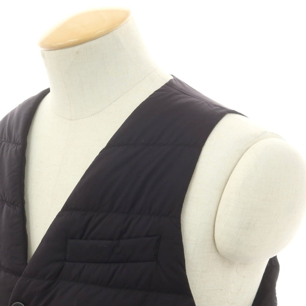 【中古】ヘルノ Herno ナイロン カジュアル系ジレ ブラック【 44 】【 状態ランクB 】【 メンズ 】