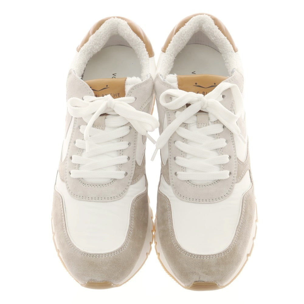 【中古】ボイルブランシェ VOILE BLANCHE スニーカー グレーxホワイト【 39 】【 状態ランクA 】【 メンズ 】