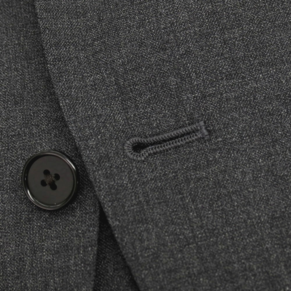 【中古】ユニバーサルランゲージ UNIVERSAL LANGUAGE 21 Micron ウール 3つボタンスーツ グレー【サイズ上175cm-4Drop/下3L】【 状態ランクB 】【 メンズ 】