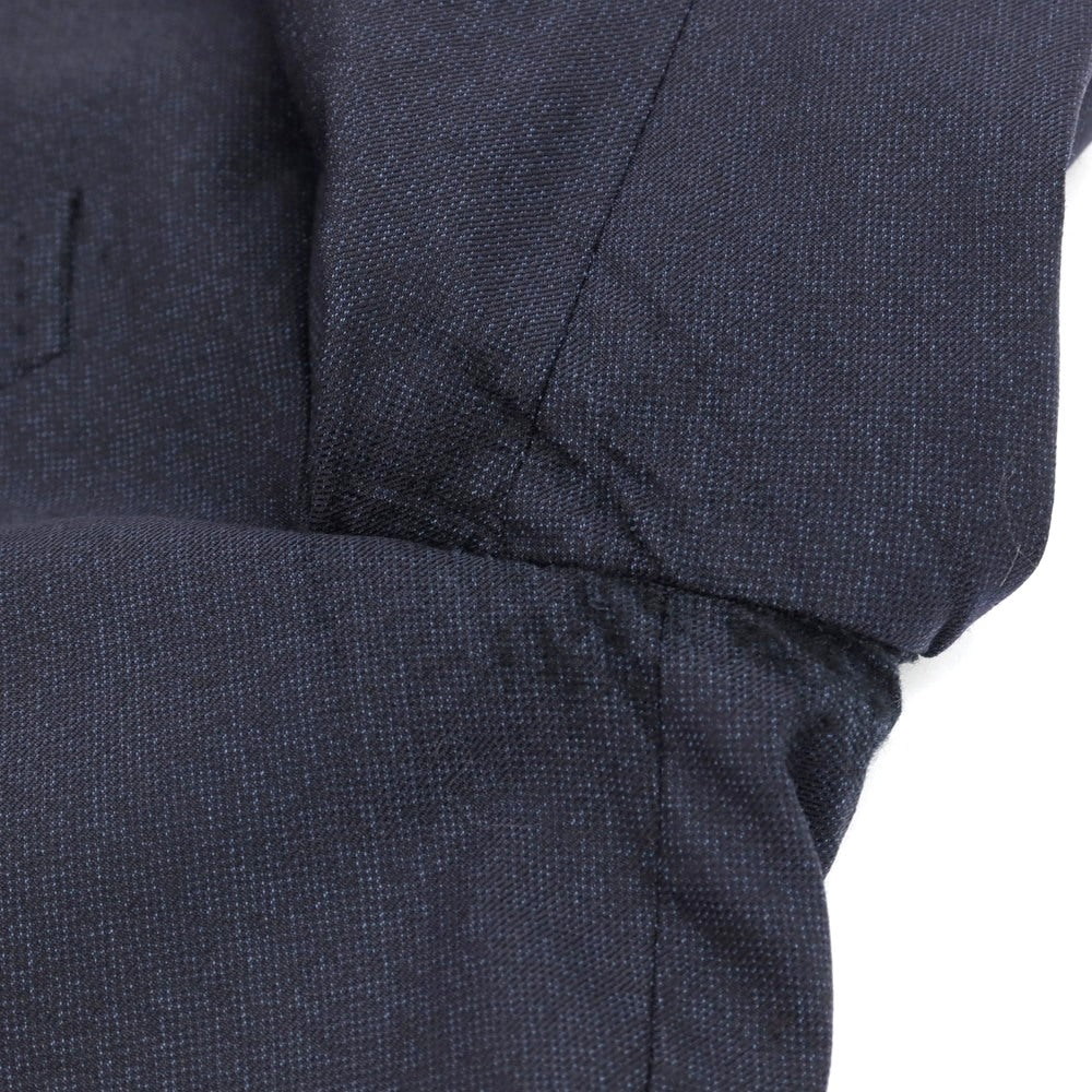 【中古】ラルディーニ LARDINI ウールナイロン ジャージー 3つボタンスーツ セットアップ ネイビー【サイズ48】【 状態ランクC 】【 メンズ 】