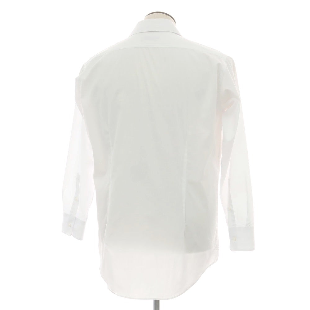 【中古】ディファレンス DIFFERENCE コットンポリエステル ホリゾンタルカラー ドレスシャツ ホワイト【 42-83 】【 状態ランクB 】【 メンズ 】