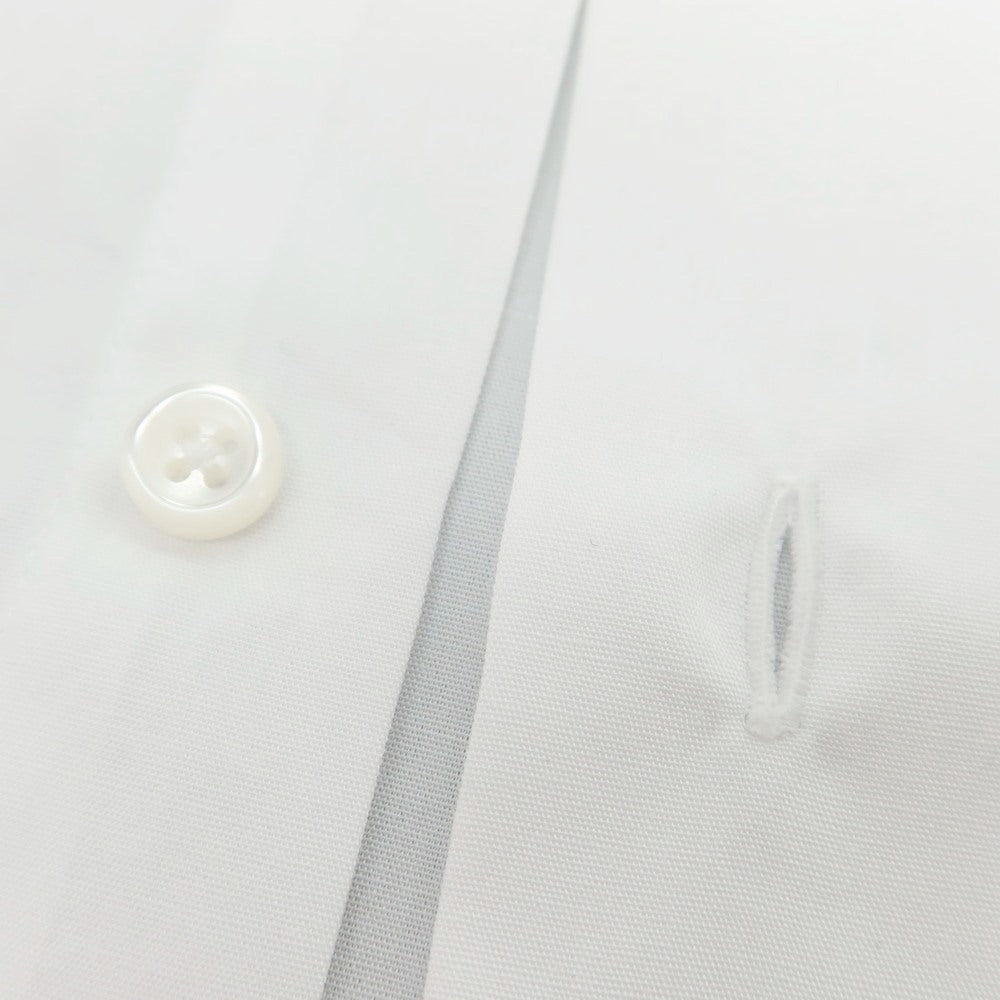 【中古】ディファレンス DIFFERENCE コットンポリエステル ホリゾンタルカラー ドレスシャツ ホワイト【 42-83 】【 状態ランクB 】【 メンズ 】