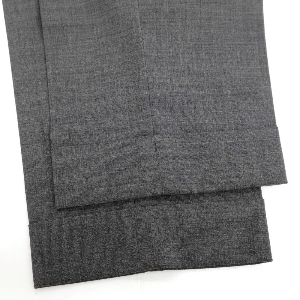 【中古】ベルウィッチ BERWICH SCOTCH ストレッチ ポリエステルウール ドレススラックスパンツ グレー【サイズ48】【 状態ランクB 】【 メンズ 】