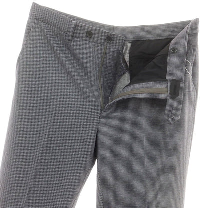 【中古】オンリー ONLY ストレッチ ポリエステルレーヨン ハウンドトゥース ドレススラックスパンツ グレー【 50 】【 状態ランクB 】【 メンズ 】