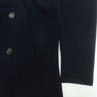 【中古】クルチアーニ CRUCIANI ハイゲージウール ショールカラー ダブル カーディガン ダークネイビー【 48 】【 状態ランクB 】【 メンズ 】