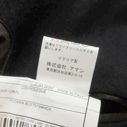 【中古】ボリオリ BOGLIOLI ウールアルパカポリエステル チェスターフィールドコート ブラック【 44 】【 状態ランクB 】【 メンズ 】