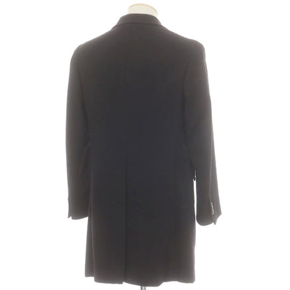 【中古】ボリオリ BOGLIOLI ウールアルパカポリエステル チェスターフィールドコート ブラック【 44 】【 状態ランクB 】【 メンズ 】