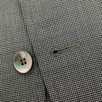 【中古】ボリオリ BOGLIOLI DOVER ハウンドトゥース柄 ウール 3つボタンスーツ グレー【サイズ44】【 状態ランクB 】【 メンズ 】