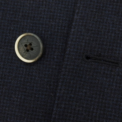 【中古】ラルディーニ LARDINI ウール ダブル テーラードジャケット ネイビー【 42 】【 状態ランクB 】【 メンズ 】