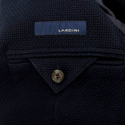 【中古】ラルディーニ LARDINI コットン テーラードジャケット ダークネイビー【 42 】【 状態ランクD 】【 メンズ 】