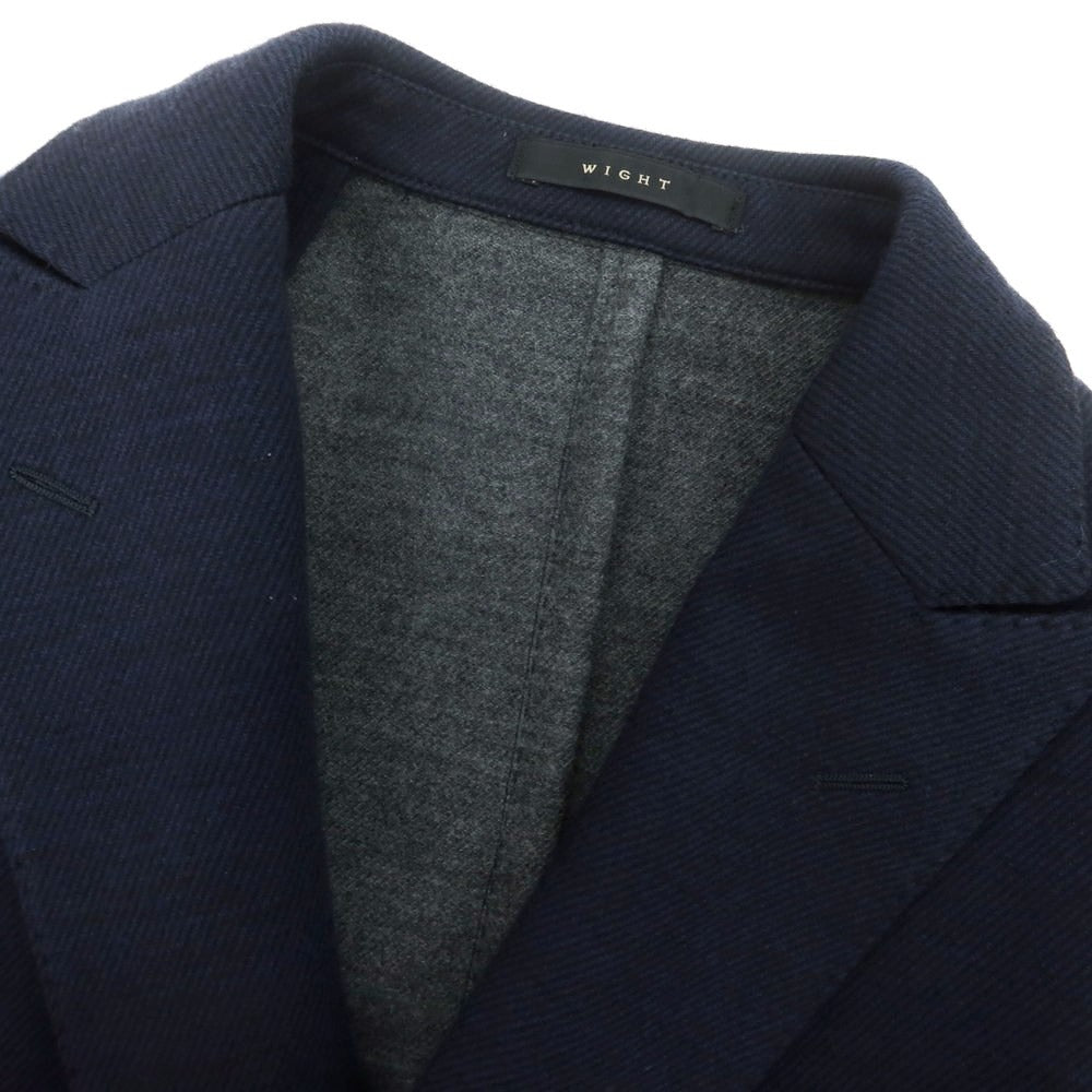 【中古】ボリオリ BOGLIOLI WIGHT ウール ダブルジャケット ネイビー【 44 】【 状態ランクB 】【 メンズ 】