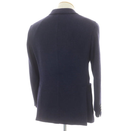 【中古】ボリオリ BOGLIOLI WIGHT ストレッチウール ダブル カジュアルジャケット ネイビー【 44 】【 状態ランクB 】【 メンズ 】