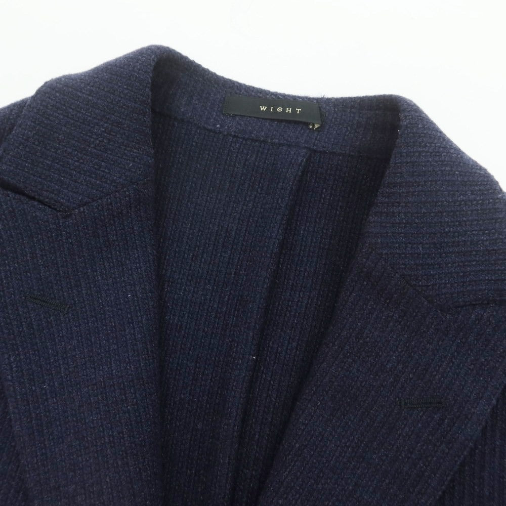 【中古】ボリオリ BOGLIOLI WIGHT ストレッチウール ダブル カジュアルジャケット ネイビー【 44 】【 状態ランクB 】【 メンズ 】