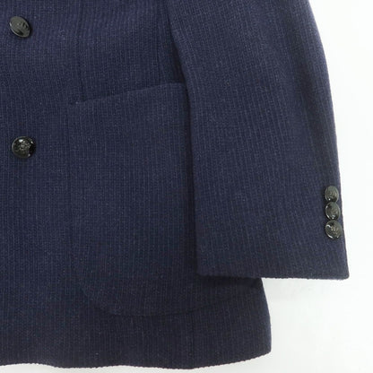 【中古】ボリオリ BOGLIOLI WIGHT ストレッチウール ダブル カジュアルジャケット ネイビー【 44 】【 状態ランクB 】【 メンズ 】