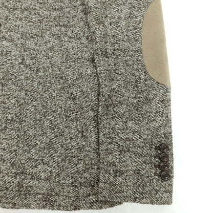 【中古】イレブンティ eleventy ウールナイロン 中綿 カジュアルジャケット ブラウンxホワイト【 44 】【 状態ランクB 】【 メンズ 】