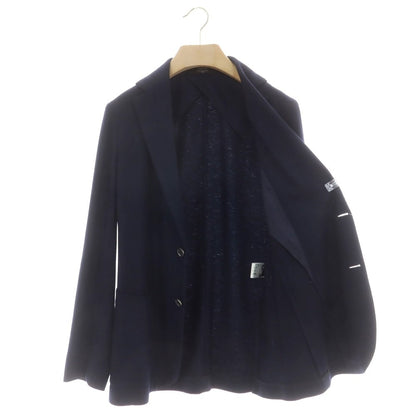 【中古】アングレー ANGLAIS カシミヤ ニットジャケット ネイビー【 46 】【 状態ランクB 】【 メンズ 】