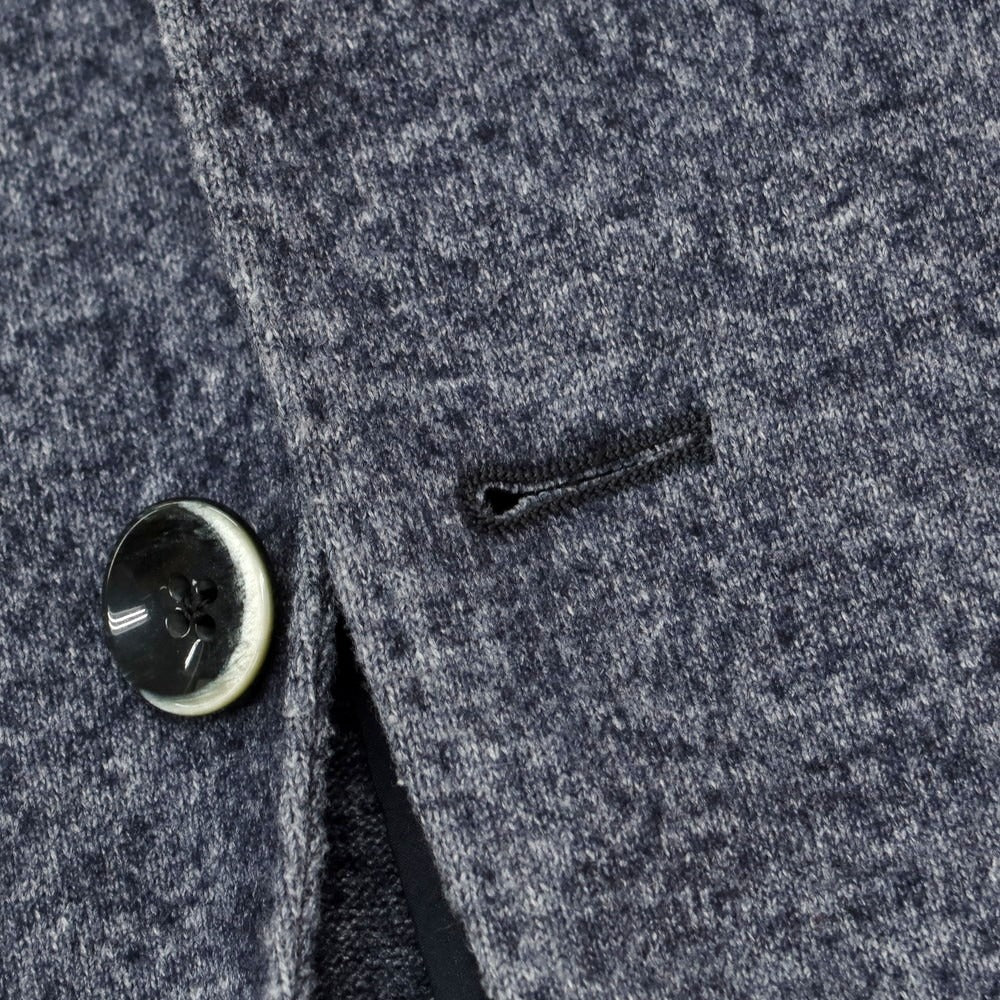 【中古】カンタレリ Cantarelli ポリエステルウール 3B テーラードジャケット グレーネイビー【 44 】【 状態ランクB 】【 メンズ 】