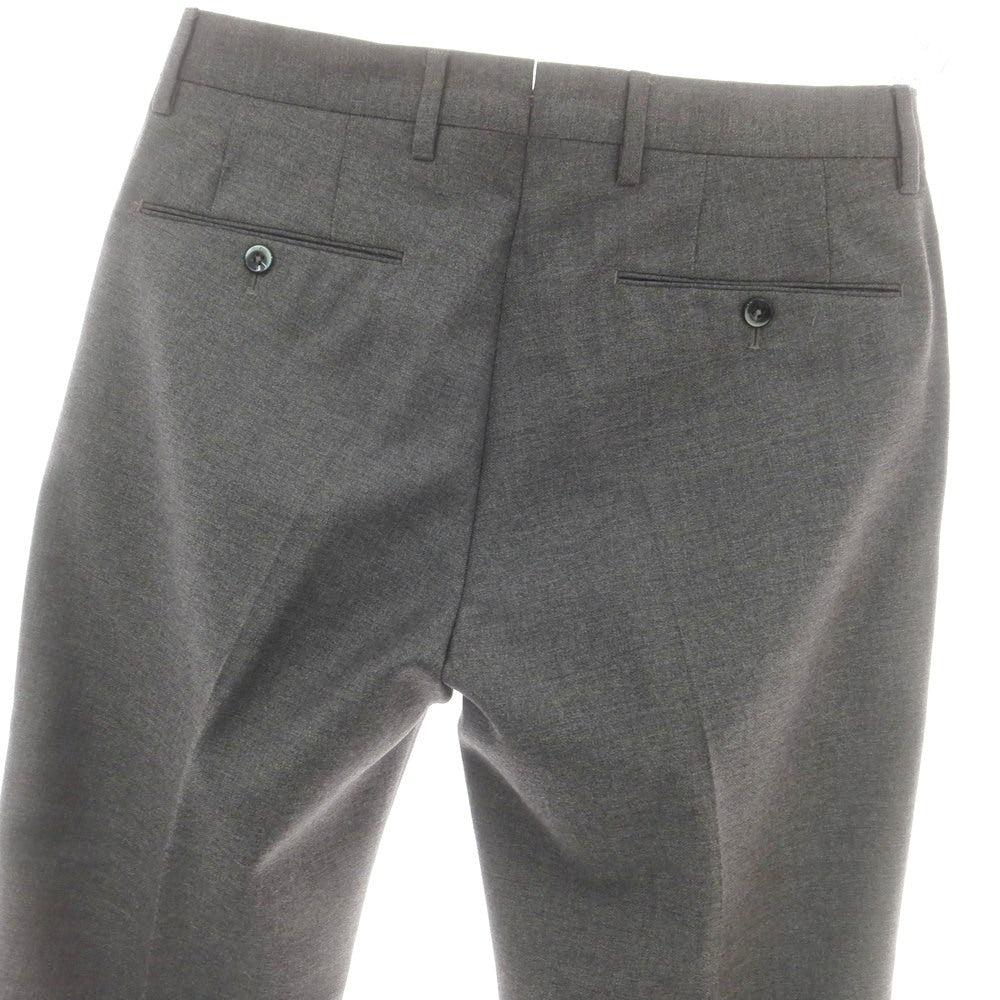 【中古】ピーティーゼロウーノ PT01 BEAMS F別注 SUPER100‘S ウール ドレススラックスパンツ グレー【 44 】【 状態ランクB 】【 メンズ 】
