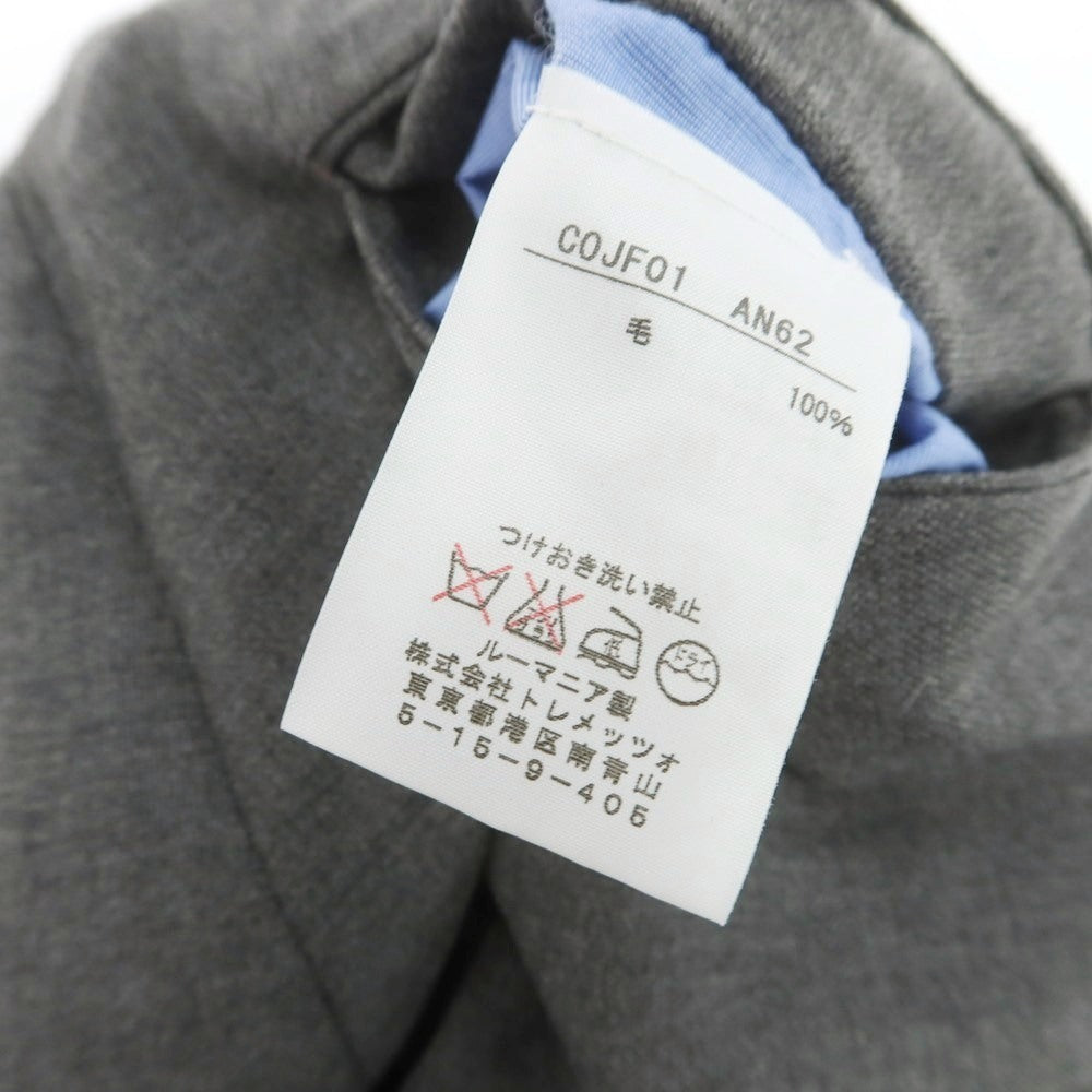 【中古】ピーティーゼロウーノ PT01 BEAMS F別注 SUPER100‘S ウール ドレススラックスパンツ グレー【 44 】【 状態ランクB 】【 メンズ 】