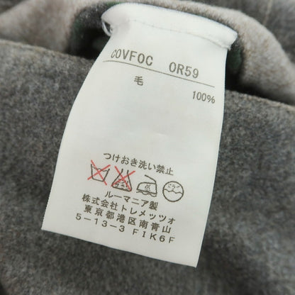 【中古】ピーティーゼロウーノ PT01 BEAMS F別注 SUPER110‘S ウール ドレススラックスパンツ グレー【 46 】【 状態ランクC 】【 メンズ 】