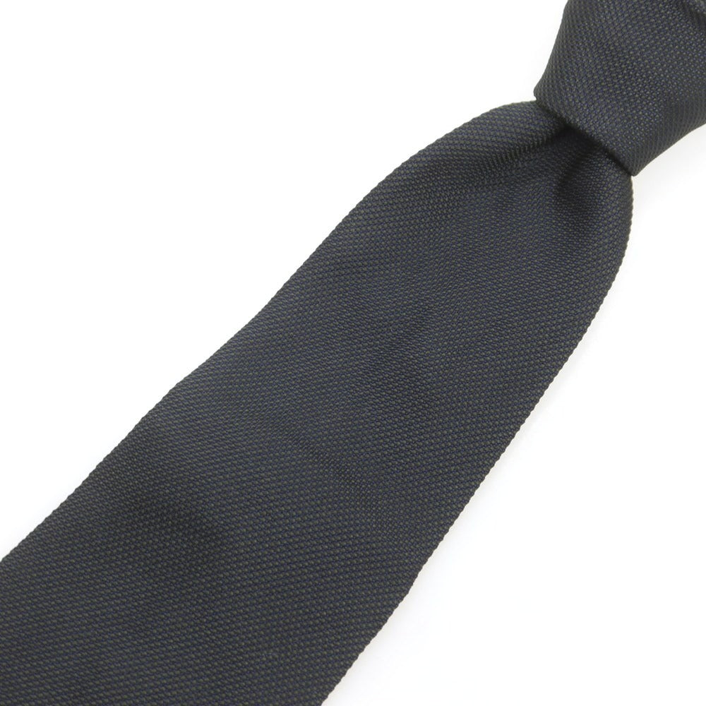 【中古】マルセルラサンス MARCEL LASSANCE シルク 無地ネクタイ ダークグリーン【 状態ランクB 】【 メンズ 】