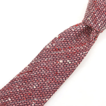 【中古】エーディーチンクワンタセイ AD56 シルク 無地ネクタイ レッド系【 状態ランクB 】【 メンズ 】