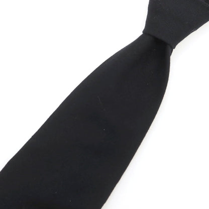 【中古】ポールスミス Paul Smith コットン プリントネクタイ ブラック【 状態ランクB 】【 メンズ 】