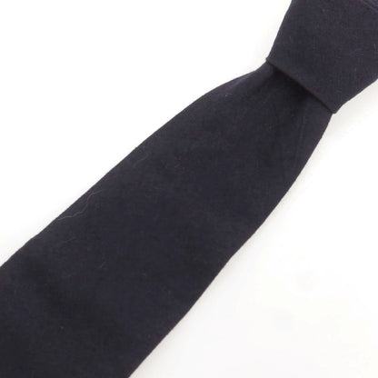 【中古】ポールスミス Paul Smith コットン 刺しゅうネクタイ ネイビー【 状態ランクB 】【 メンズ 】