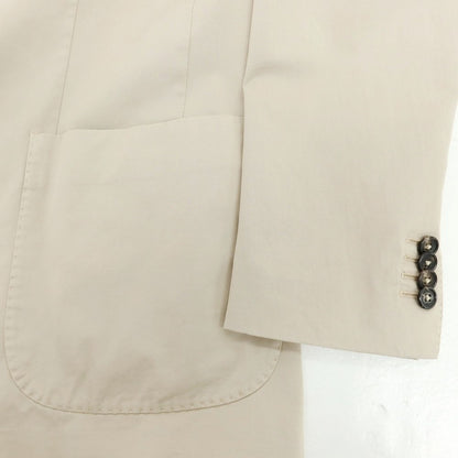 【新品】インコテックス スローウェア INCOTEX SLOWEAR ストレッチコットン 2つボタンスーツ サンドベージュ【 52 】【 状態ランクN 】【 メンズ 】