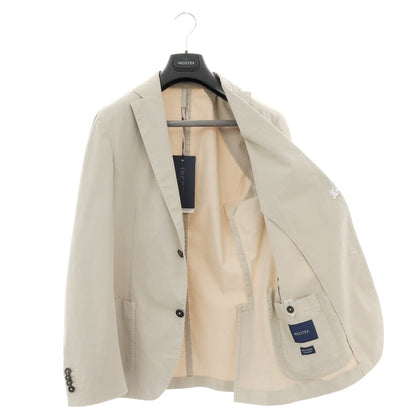 【新品】インコテックス スローウェア INCOTEX SLOWEAR ストレッチコットン 2つボタンスーツ サンドベージュ【サイズ52】【 状態ランクN 】【 メンズ 】 [EPD]