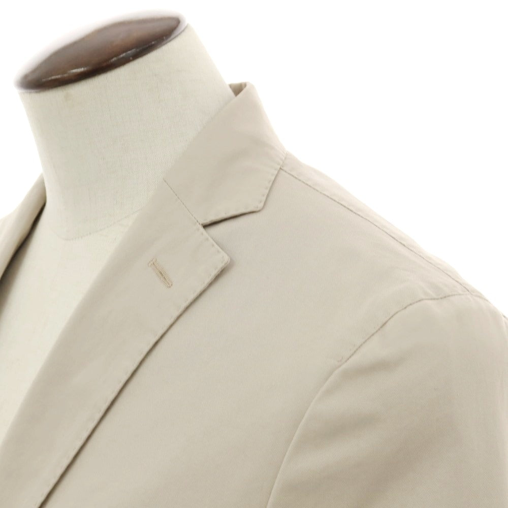 【新品】インコテックス スローウェア INCOTEX SLOWEAR ストレッチコットン 2つボタンスーツ サンドベージュ【 54 】【 状態ランクN 】【 メンズ 】