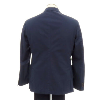 【新品】インコテックス スローウェア INCOTEX SLOWEAR ストレッチコットン 2つボタンスーツ ネイビー【 50 】【 状態ランクN 】【 メンズ 】