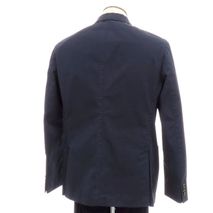 【新品】インコテックス スローウェア INCOTEX SLOWEAR ストレッチコットン 2つボタンスーツ ネイビー【 54 】【 状態ランクN 】【 メンズ 】