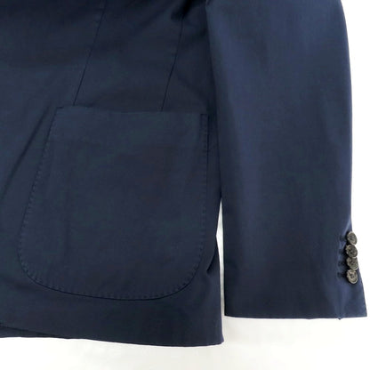 【新品】インコテックス スローウェア INCOTEX SLOWEAR ストレッチコットン 2つボタンスーツ ネイビー【 54 】【 状態ランクN 】【 メンズ 】