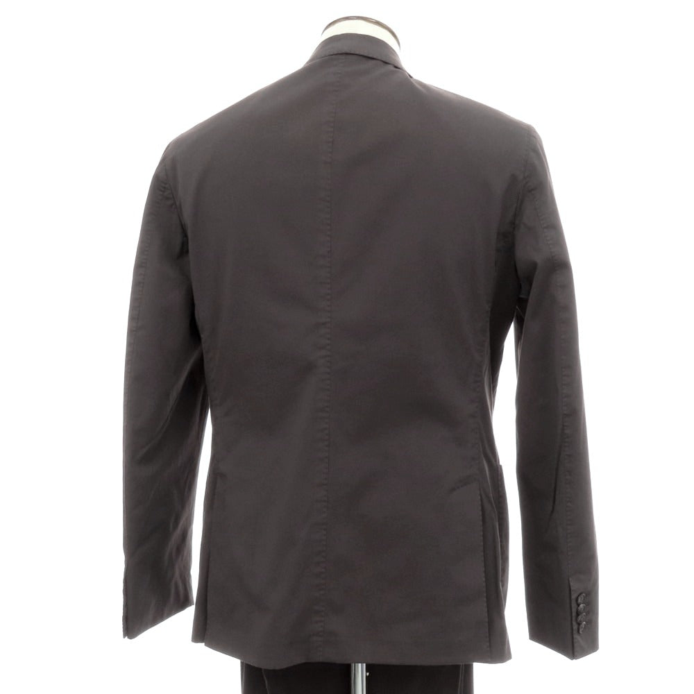 【新品】インコテックス スローウェア INCOTEX SLOWEAR ストレッチコットン 2つボタンスーツ ダークグレー【 54 】【 状態ランクN 】【 メンズ 】