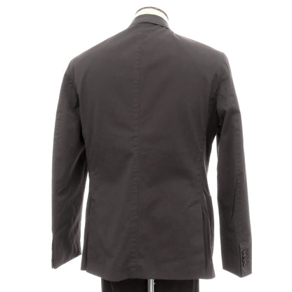 【新品】インコテックス スローウェア INCOTEX SLOWEAR ストレッチコットン 2つボタンスーツ ダークグレー【 54 】【 状態ランクN 】【 メンズ 】