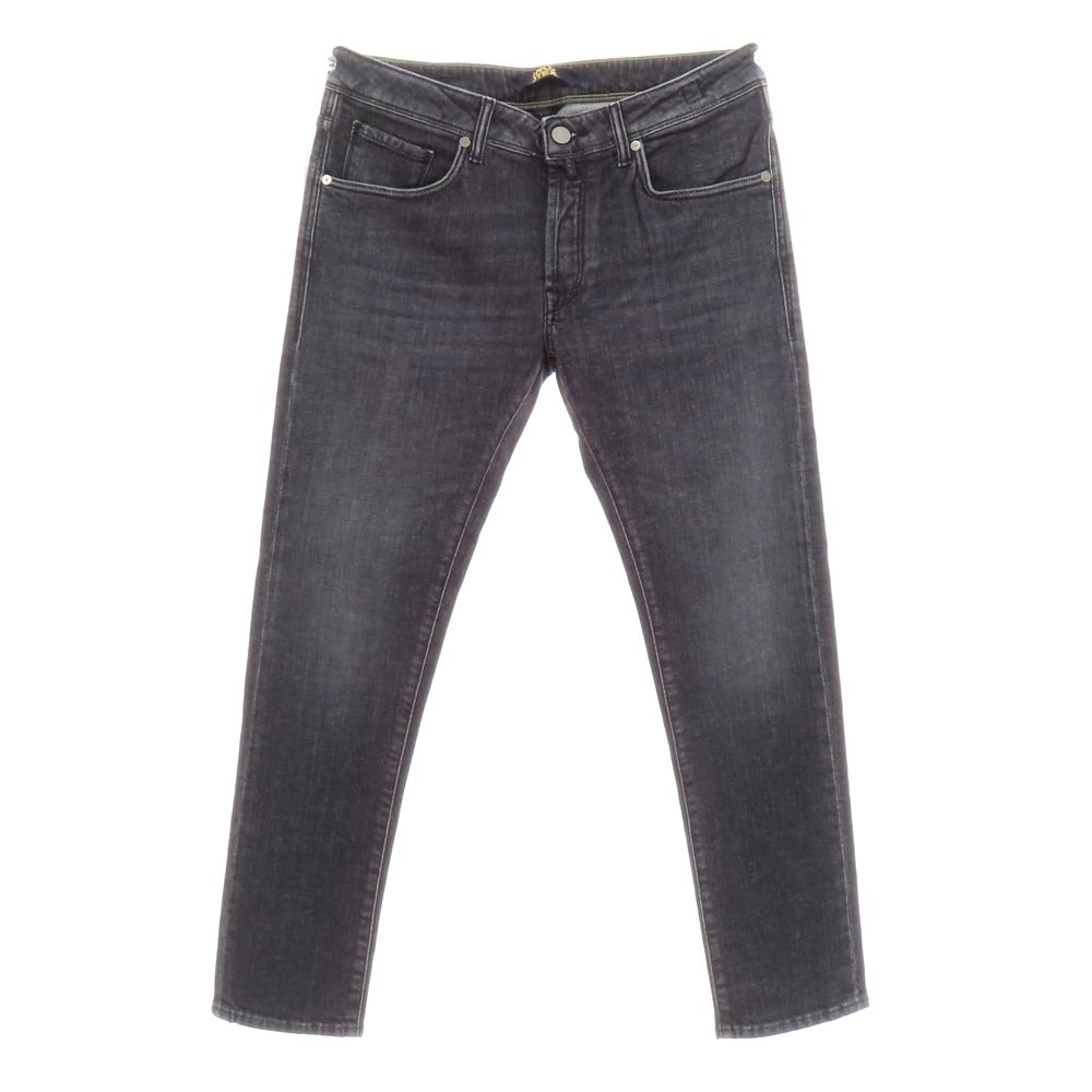 【新品】インコテックス ブルーディヴィジョン INCOTEX BLUE DIVISION ストレッチ コットン デニムパンツ ジーンズ ブラック【 33 】【 状態ランクN 】【 メンズ 】