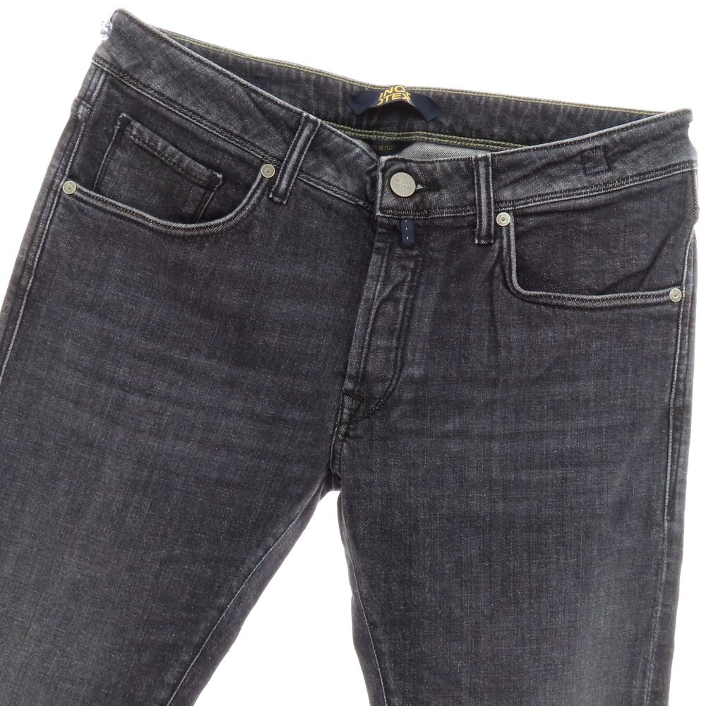 【新品】インコテックス ブルーディヴィジョン INCOTEX BLUE DIVISION ストレッチ コットン デニムパンツ ジーンズ ブラック【 33 】【 状態ランクN 】【 メンズ 】