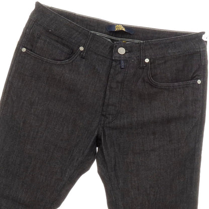【新品】インコテックス ブルーディヴィジョン INCOTEX BLUE DIVISION ストレッチ コットンレーヨンポリエステル デニムパンツ ジーンズ ブラック【 34 】【 状態ランクN 】【 メンズ 】