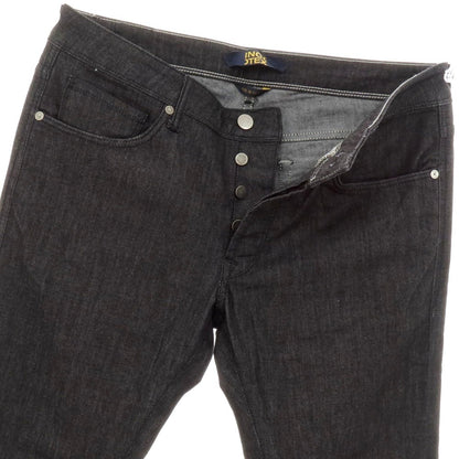 【新品】インコテックス ブルーディヴィジョン INCOTEX BLUE DIVISION ストレッチ コットンレーヨンポリエステル デニムパンツ ジーンズ ブラック【 34 】【 状態ランクN 】【 メンズ 】