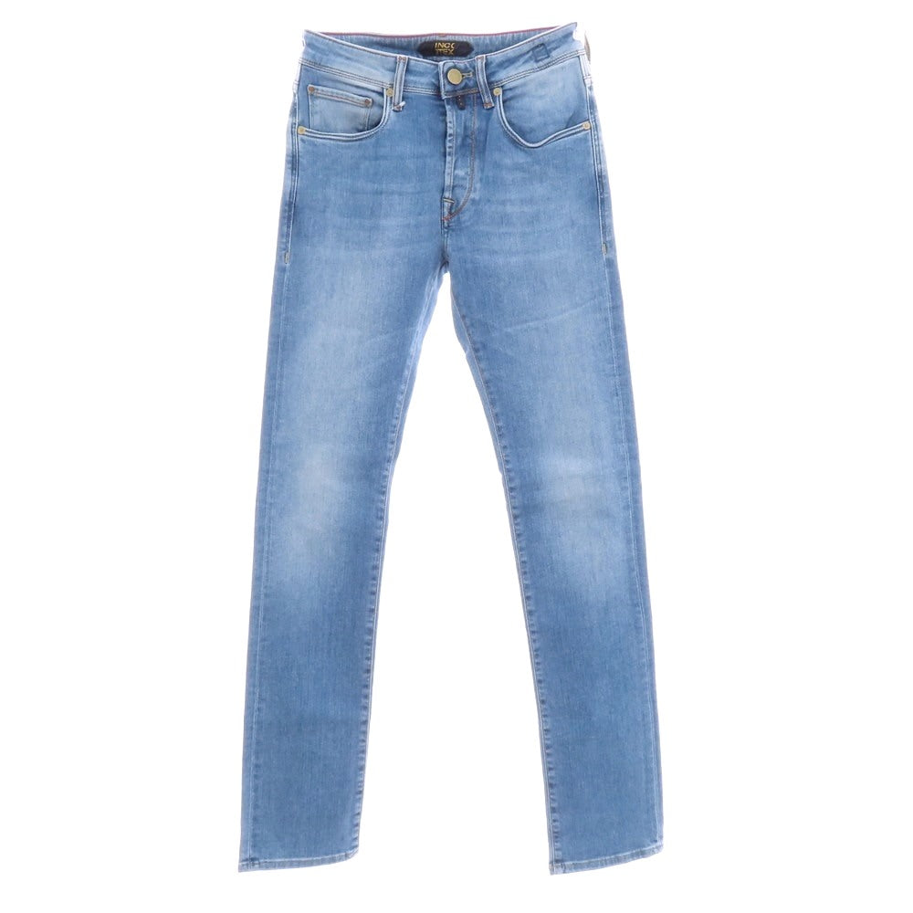 【新品アウトレット】インコテックス ブルーディヴィジョン INCOTEX BLUE DIVISION ストレッチ コットンポリエステル デニムパンツ ジーンズ ライトブルー【 28 】【 状態ランクN- 】【 メンズ 】