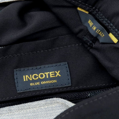 【新品】インコテックス ブルーディヴィジョン INCOTEX BLUE DIVISION ストレッチ ウール 5ポケットパンツ ネイビー【 33 】【 状態ランクN 】【 メンズ 】