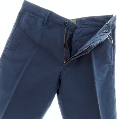 【新品】インコテックス スラックス INCOTEX SLACKS ストレッチ コットン ショートパンツ ネイビー【 31 】【 状態ランクN 】【 メンズ 】