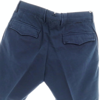 【新品】インコテックス スラックス INCOTEX SLACKS ストレッチ コットン ショートパンツ ネイビー【 31 】【 状態ランクN 】【 メンズ 】
