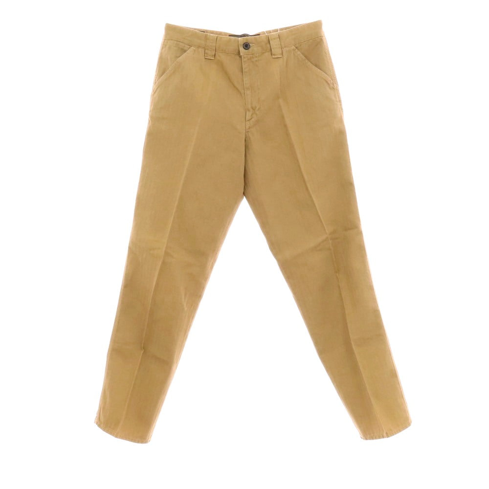 【新品】インコテックス スラックス INCOTEX SLACKS ストレッチ コットンリネン ペインターパンツ ベージュ【サイズ32】【 状態ランクN 】【 メンズ 】 [EPD]