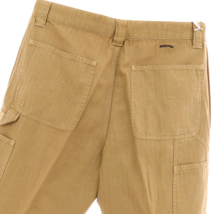 【新品】インコテックス スラックス INCOTEX SLACKS ストレッチ コットンリネン ペインターパンツ ベージュ【サイズ32】【 状態ランクN 】【 メンズ 】 [EPD]